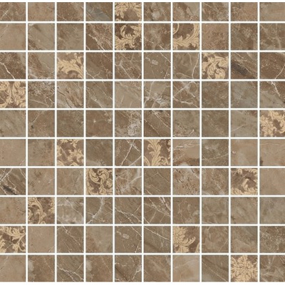 Versace Marble 240827 T100 Decoro Marrone 29.1x29.1