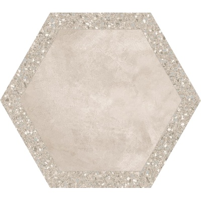 Ornamenta Cocciopesto CP60TCS Terracotta Sabbia D 60 Hexagon 60x60
