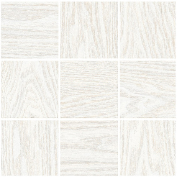 Vives Tandem Wood Canaima Blanco 30x30 - керамическая плитка и керамогранит