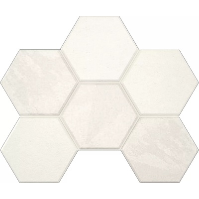 Estima Terra LN00/TE00 White hexagon неполированный 25x28.5