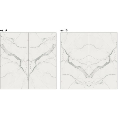 Rex Ceramiche I Classici Di Rex 9000160 Statuario Open Book 6mm A+B Soft 320x320