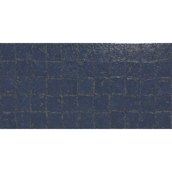 Aparici Abstra Blue Blocks Shiny 50x100 - керамическая плитка и керамогранит