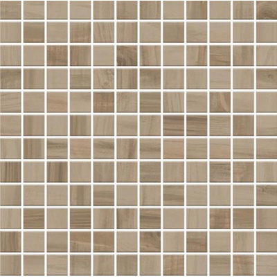 Monocibec Ceramiche Charm 108385 Taupe Mosaico 2.5x2.5 Su Rete 30x30