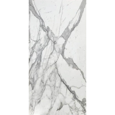 Casalgrande Padana Marmoker Bookmatch Statuario Grigio Lucido Spec. B 59x118
