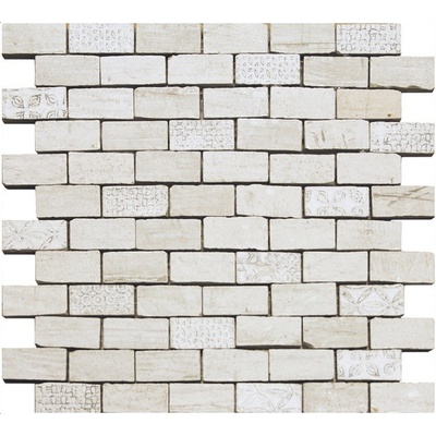 Naxos Chamarel 98289 Spaccatella Deco White (под заказ) 30x30