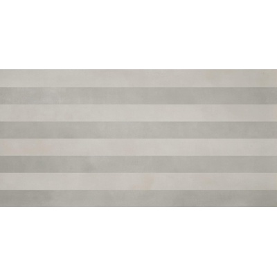 Casalgrande Padana R-evolution 11461228 Decoro Stripes White-Grey 60x120