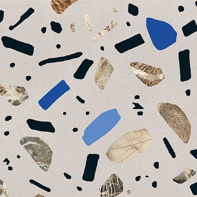 Ceramica Fioranese Ghiaia Maxi Grigio Lev 60x60