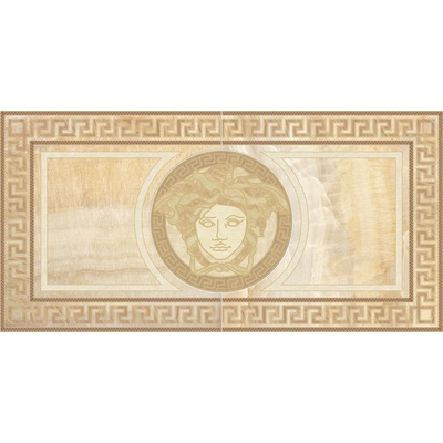 Versace Marble 240432 Rosone Oro 58.5x117.2