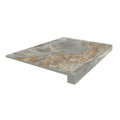 ColiseumGres Verona 620070001504 Grigio Scalino Frontale 33x45