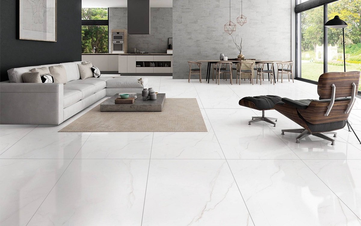 Плитка netto Gres Onyx Grey Polished 600x600