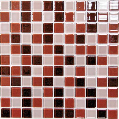 Bonaparte Мозаика стеклянная Brown mix 30x30