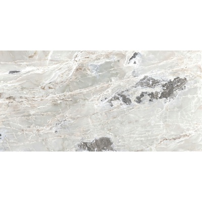 Stone Marble Silver Blend Satin 120 120x240