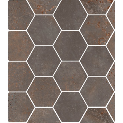 Sant Agostino Oxidart CSAHOXIR26 Hexagon Iron 26x30 - керамическая плитка и керамогранит