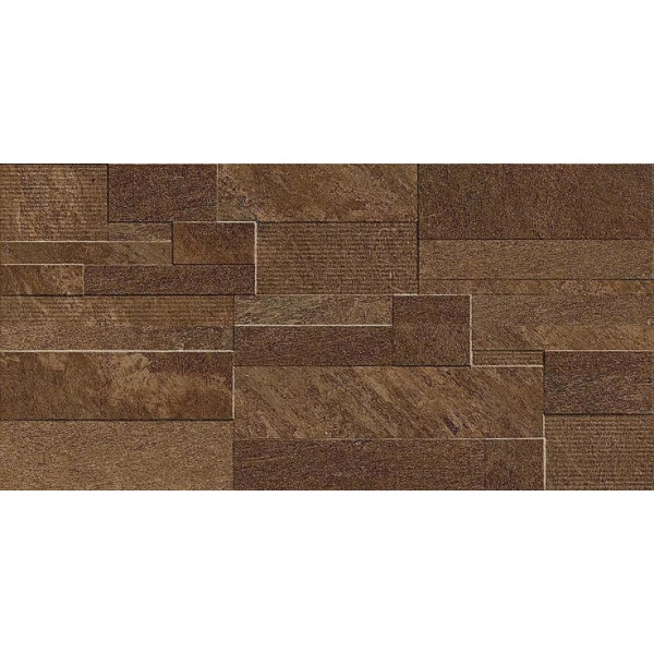 Century Stonerock 119502 Rock Rust Strutturato Ret 30x60