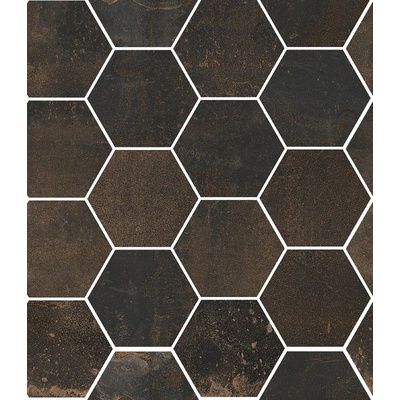 Sant Agostino Oxidart CSAHOXBL26 Hexagon Black 26x30 - керамическая плитка и керамогранит