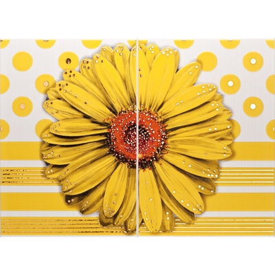 Атем Vitel Gerbera Big желтое YL 55x40