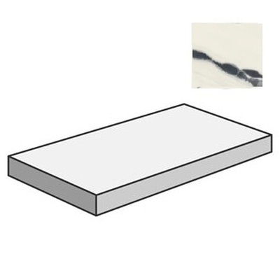 Atlas Concorde Russia Forte Dei Marmi 620070002424 Panda White Scal Ang Dx Rett 33x80