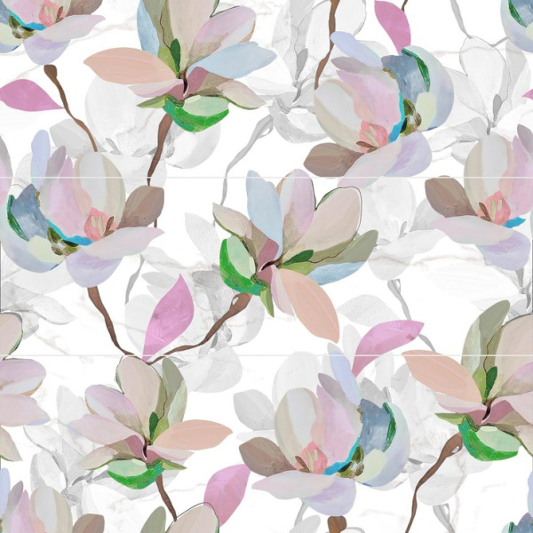 Laparet Palazzo OS\B414\3x\13031R Bianco сатин обрезной 90x90