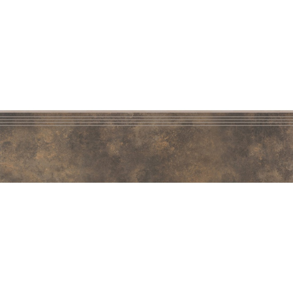 Cerrad Apenino 5903313306539 Rust Engraved Stair 29,7x119,7