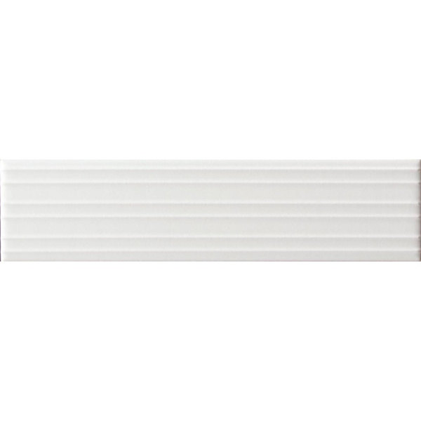 Equipe Lumina 32378 Rivia White Alyssum Matt 6x24,6 - керамическая плитка и керамогранит