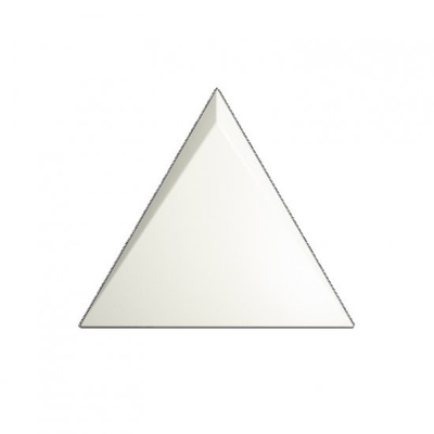 ZYX Evoke Triangle Cascade White Glossy 15x17