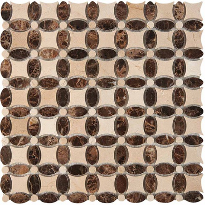 Pixel mosaic Каменная PIX283 Dark Imperador 3.2 33,6x33,6