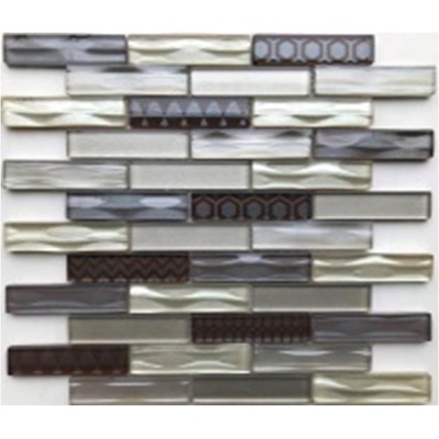 Bonaparte Мозаика стеклянная Optima Brown 30x30