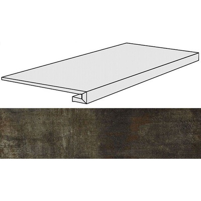 Rex Ceramiche Matieres 755965 Barriq Gradino 120x33