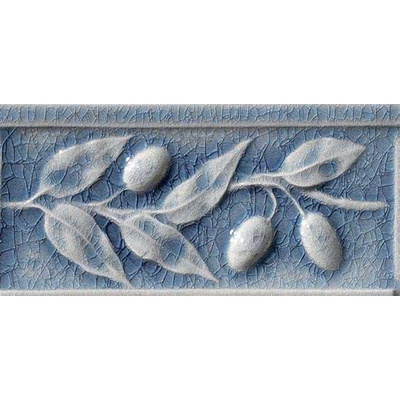 Settecento The Traditional Style 30556 Olive Light Blue Listello 7,5x15