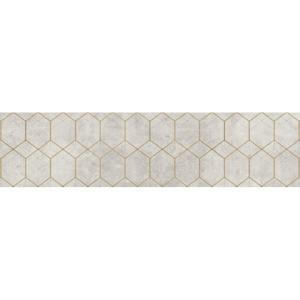 Cerrad Softcement 5903313317412 White Poler Geo 29,7x119,7