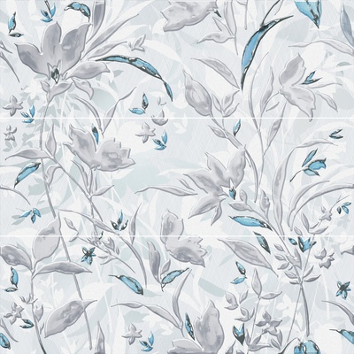 Delacora Fabric SW15FLR03 Floral S/3 75x75