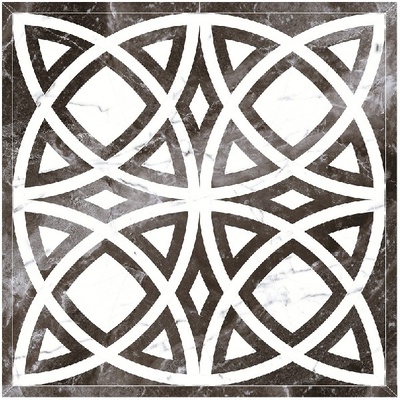 Kerranova Black &amp; White 2m61/d01 Lapp.Rect. 120x120