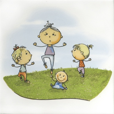 Kerama Marazzi Весёлые старты OS\A254\5009 Йога 20x20