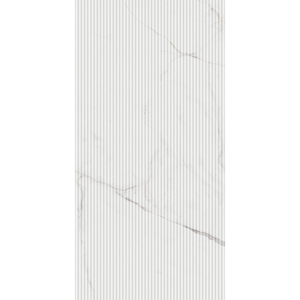 Kerama Marazzi Марсель KM6012B0410R Белый глянцевый структура обрезной 60x119,5 - керамическая плитка и керамогранит