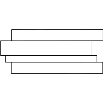 Monocibec Ceramiche Dolomite 92917 Moon Mosaico Muretto Naturale 30x60