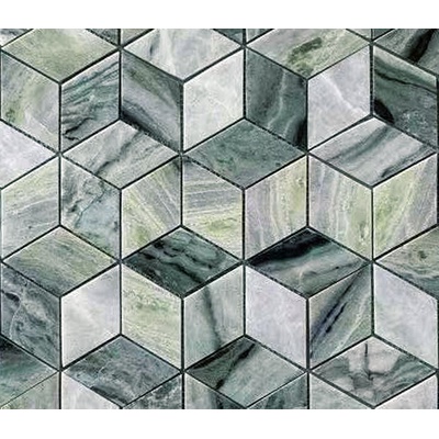 Caramelle Pietrine 7 мм Onice Verde oliva Pol diamond 96x55x7 29,8x25,9