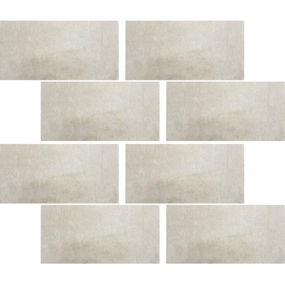 Rex Ceramiche Matieres 755984 Sable 7.5x15 Muretto 30x30