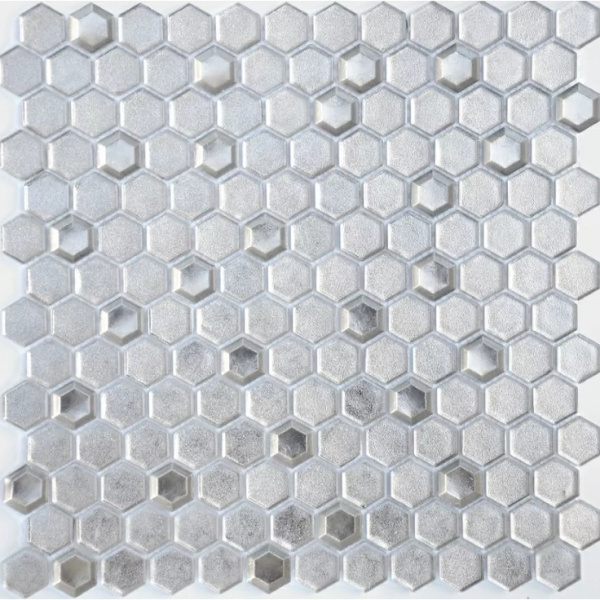 Caramelle Alchimia Argento grani hexagon 30x30 - керамическая плитка и керамогранит
