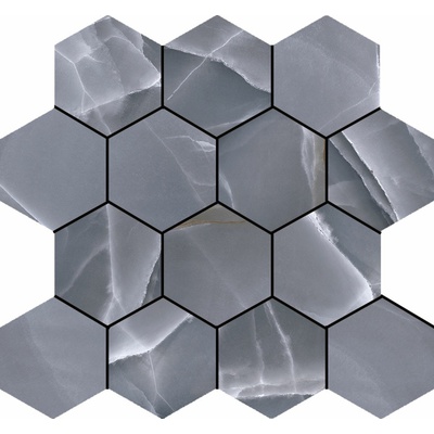 Baldocer Onyx Hexa Bleu Pulido 27x29 - керамическая плитка и керамогранит