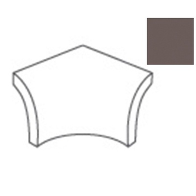 CE.SI. Matt Pie' D'Oca Int. Antracite 2.5x2.5