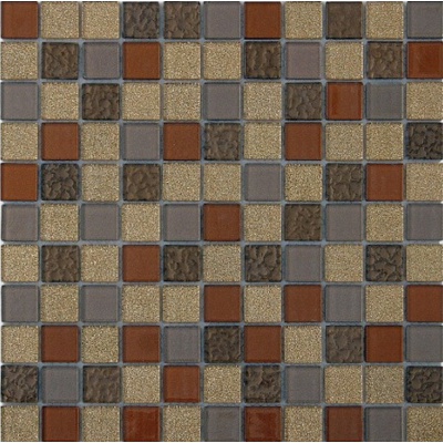 Orro Mosaic Cristal Серо Коричневая 29,5x29,5