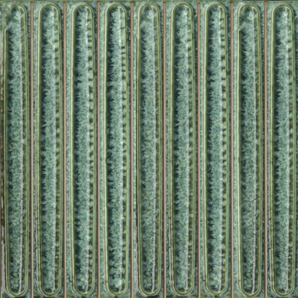 Kerama Marazzi Далия KMD2SOB006BN Чипсет Зелёный Глянцевый 20x20