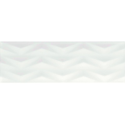 Ceramika Konskie Snow Glossy White struktura Rett 25x75