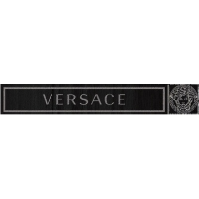 Versace Gold 68948 Listelli Legno Medusa Nero 20x3