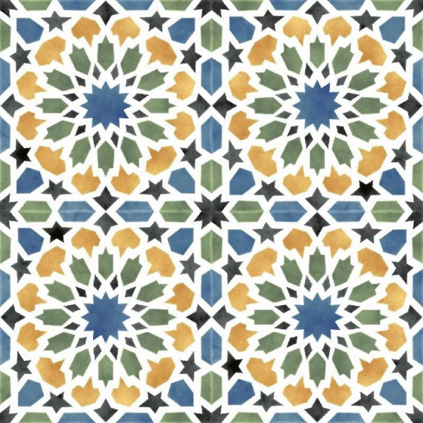 Niceker Chic Tanger blue 45,2x45,2