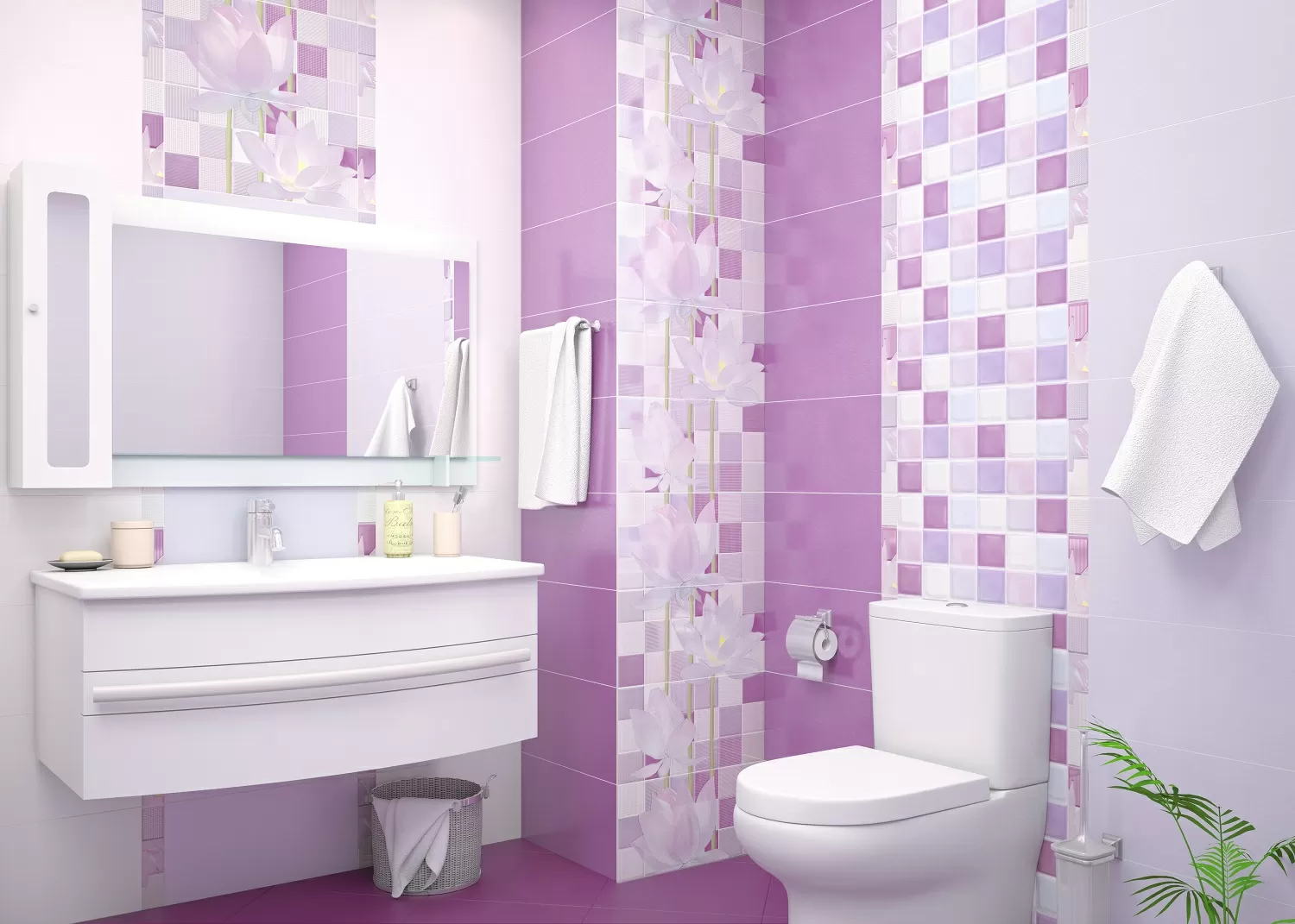 В москве керамическая плитка для ванной комнаты