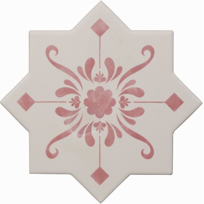 Cevica Becolors Star Stencil Coral 13.25x13.25