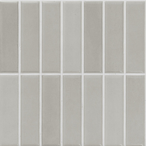 Ape ceramica Mud A040920 Incision Grey 20x20 - керамическая плитка и керамогранит