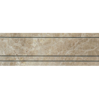 Natural mosaic Бордюры B036-3 (Emperador Light) 10x30.5