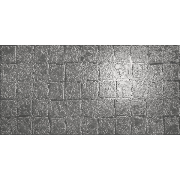 Aparici Abstra Silver Blocks Shiny 50x100 - керамическая плитка и керамогранит